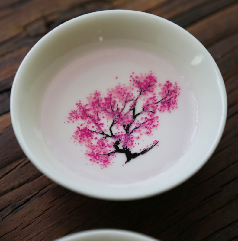 Sakura Cups - Colour Changing Sake Cups With Cherry Blossoms