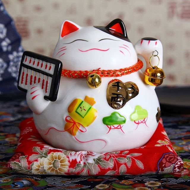 Tokoname Maneki neko Gold Japanese Lucky cat Piggy bank any size Made in  Japan - Manekineko Ai