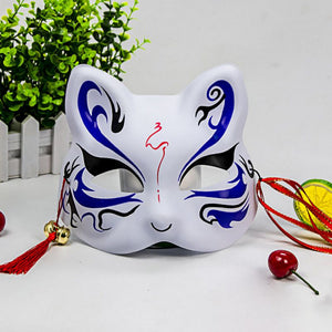 Beautiful Japanese Fox Mask | 5 Designs Available