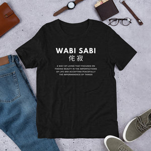 Unisex Wabi Sabi T-shirt - Beauty Is In The Imperfections